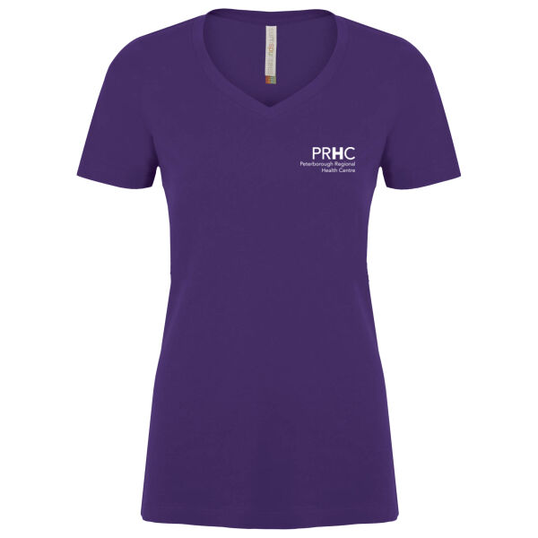 Ringspun - V-neck Tee - Ladies Fit (Dark)  Thumbnail